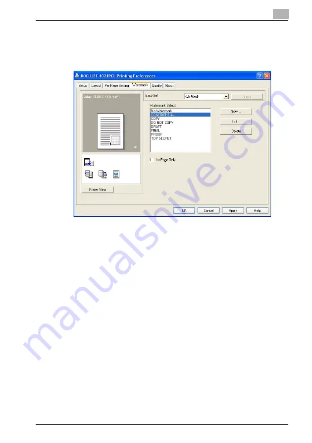 Konica Minolta PCL-400 User Manual Download Page 112