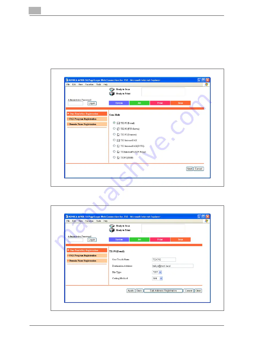 Konica Minolta SU-501 User Manual Download Page 232