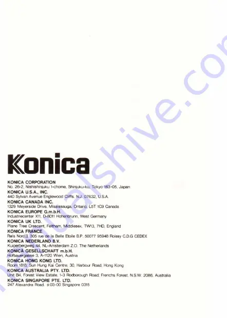 Konica Minolta Top's AF-300 SP User Manual Download Page 32