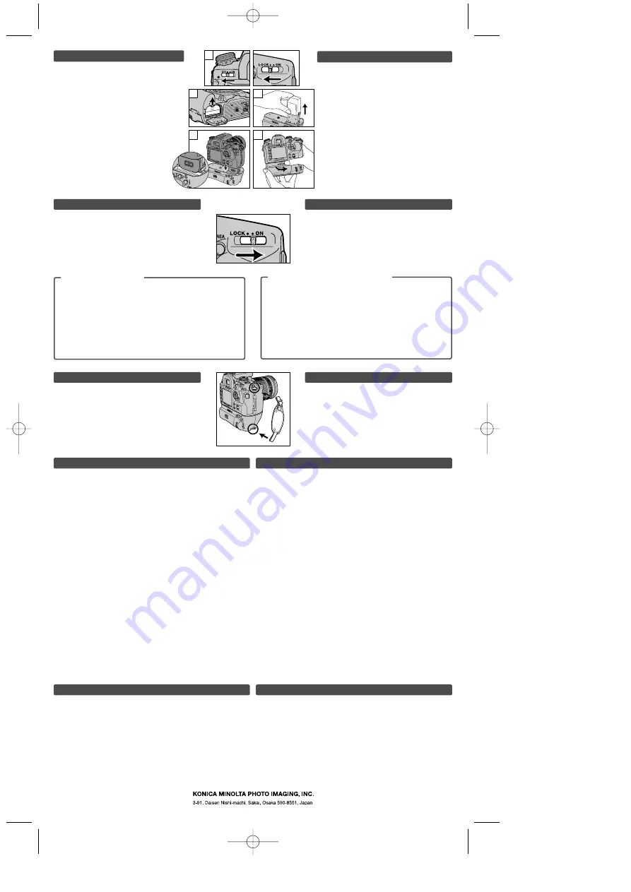 Konica Minolta VC-7D Скачать руководство пользователя страница 2