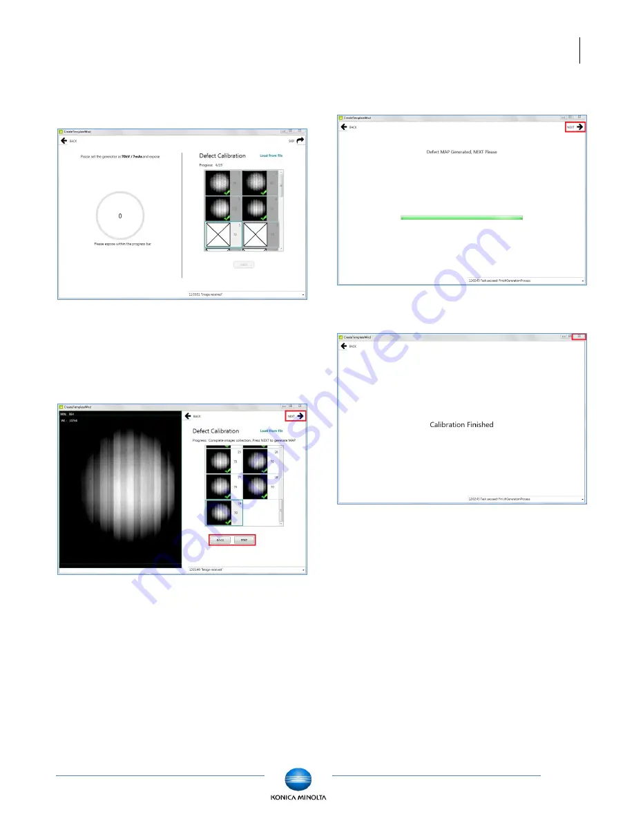 Konica Minolta ViZion DR+ 1417V2 Calibration Manual Download Page 16