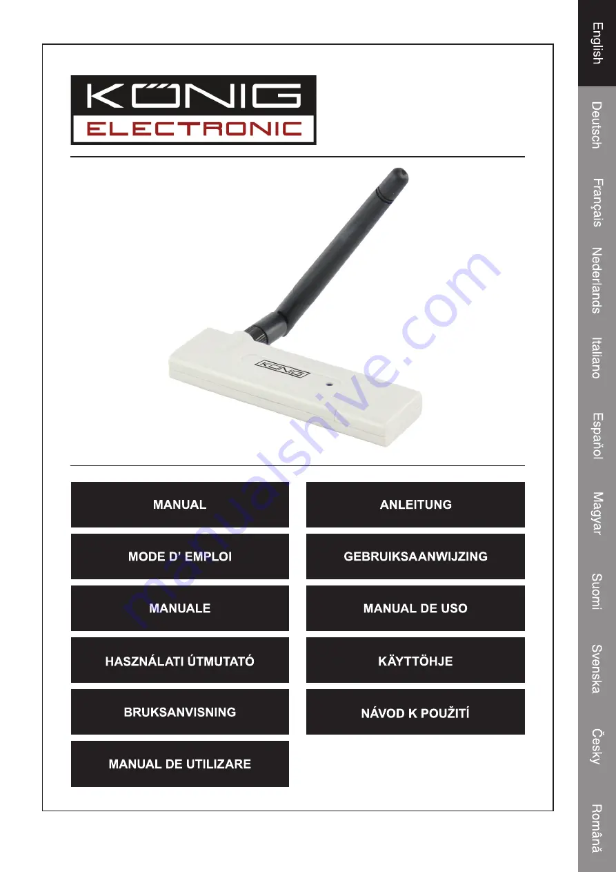 König CMP-WNUSB21 Manual Download Page 1