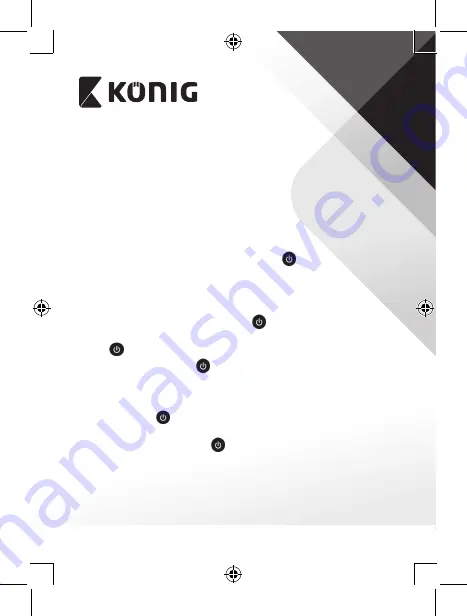 König CSBTHS100BL Manual Download Page 15