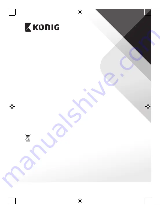 König CSBTSP100 Manual Download Page 9