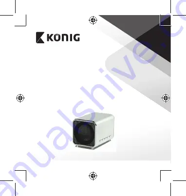 König CSPSP100BL Manual Download Page 1