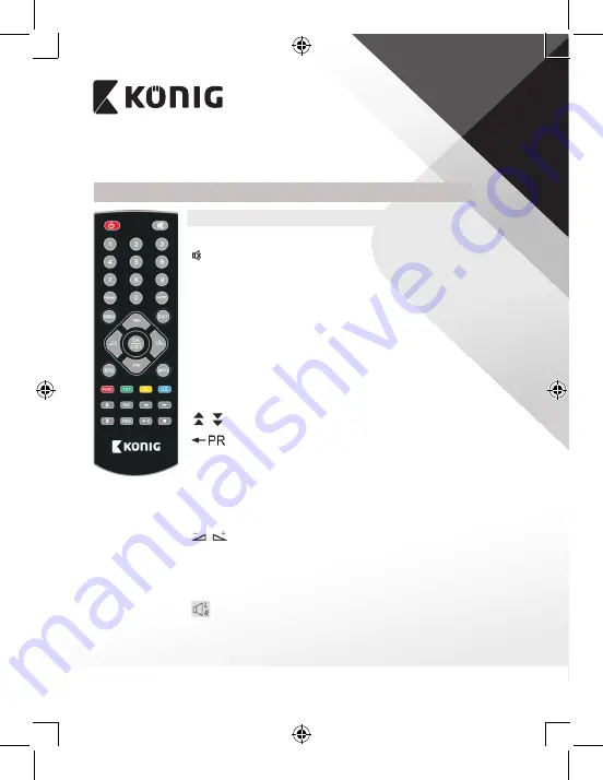 König DVB-T2 FTA10 Manual Download Page 28