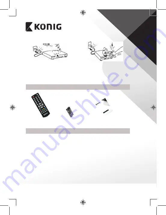 König DVB-T2 FTA10 Manual Download Page 52