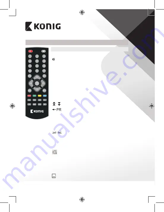 König DVB-T2 FTA10 Manual Download Page 128