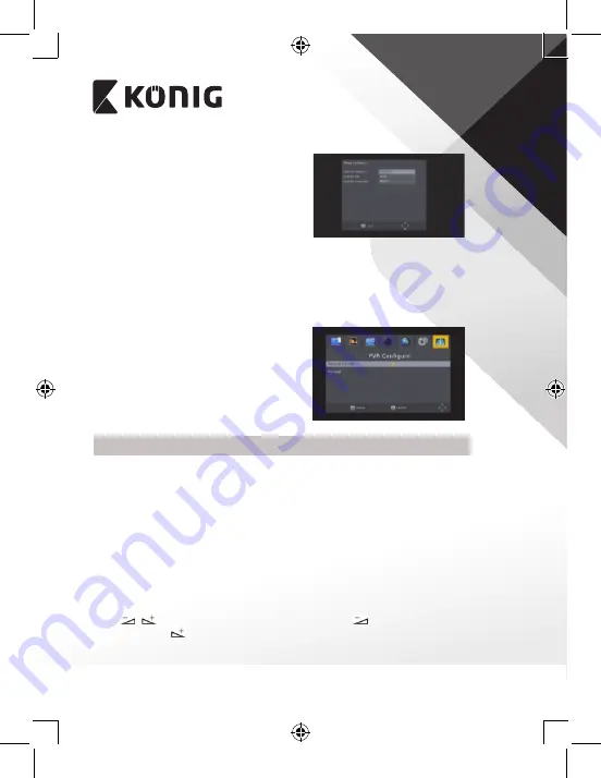 König DVB-T2 FTA10 Manual Download Page 166