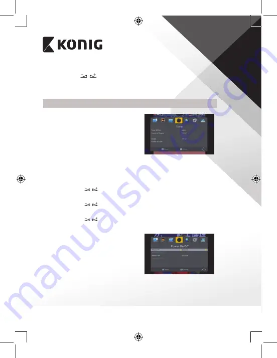 König DVB-T2 FTA10 Manual Download Page 229