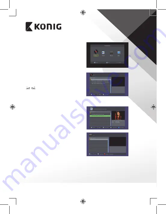 König DVB-T2 FTA10 Manual Download Page 256