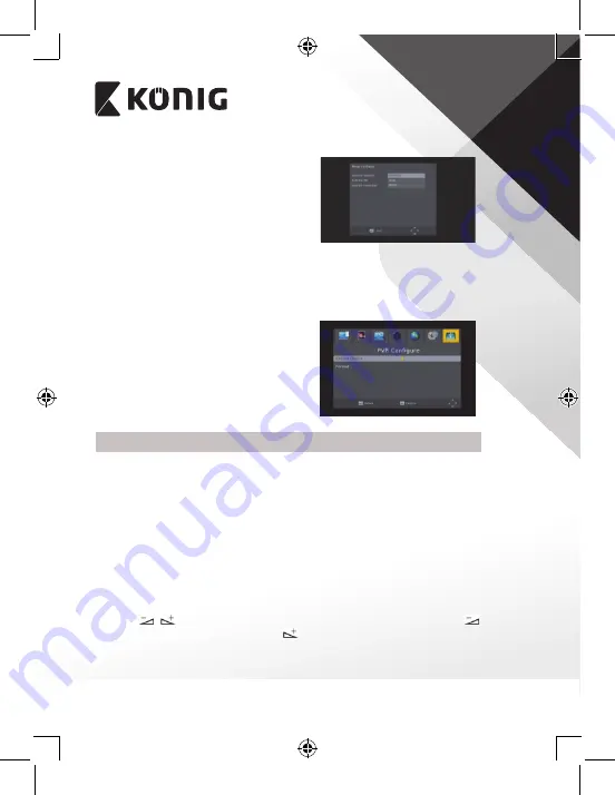 König DVB-T2 FTA10 Manual Download Page 258