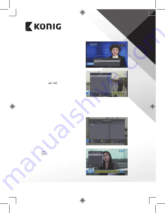 König DVB-T2 FTA10 Manual Download Page 283