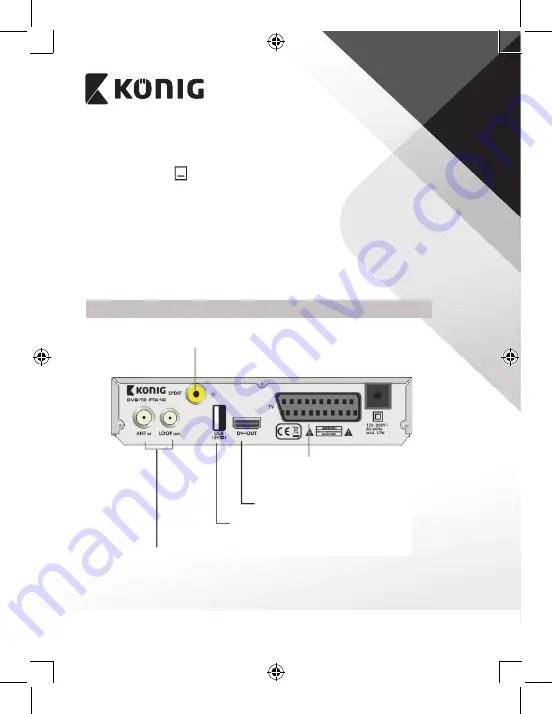 König DVB-T2 FTA10 Manual Download Page 291