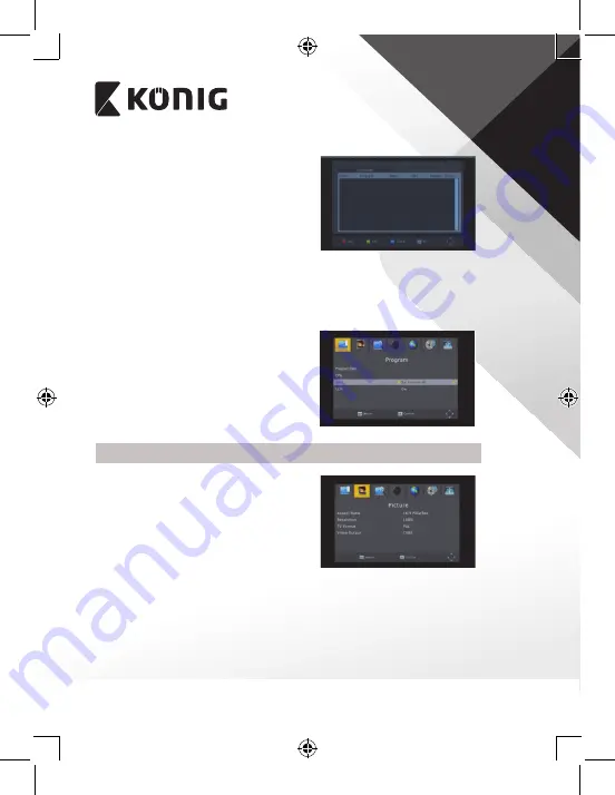 König DVB-T2 FTA10 Manual Download Page 321