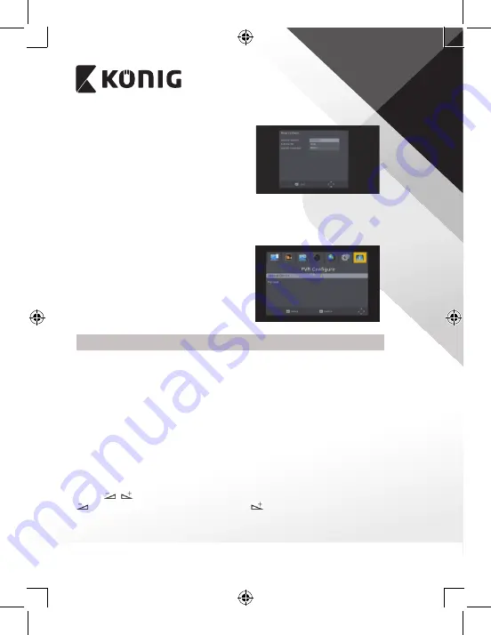 König DVB-T2 FTA10 Manual Download Page 329