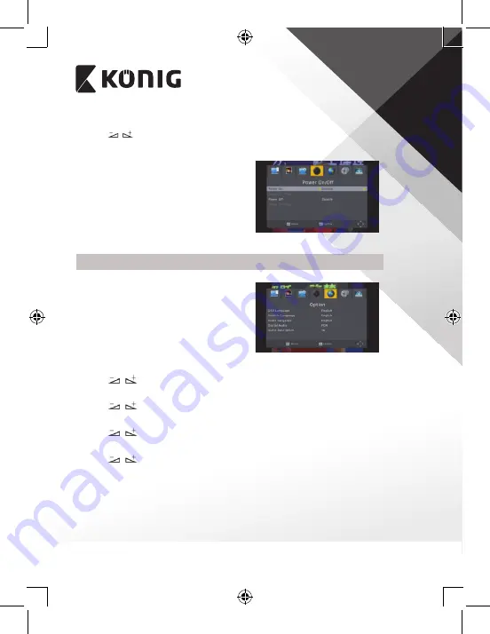 König DVB-T2 FTA10 Manual Download Page 347