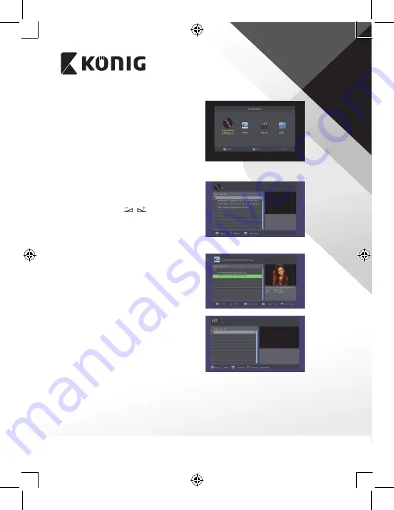 König DVB-T2 FTA10 Manual Download Page 350