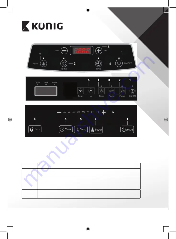 König HA-INDUC-11N Manual Download Page 4