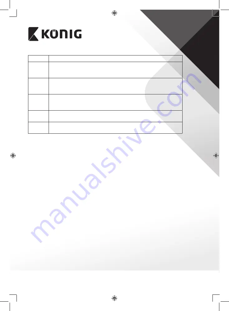 König HA-INDUC-11N Manual Download Page 5