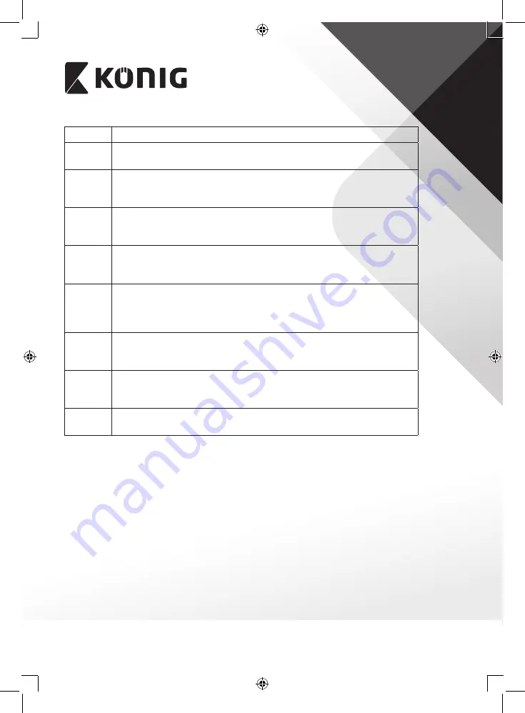 König HA-INDUC-11N Manual Download Page 10