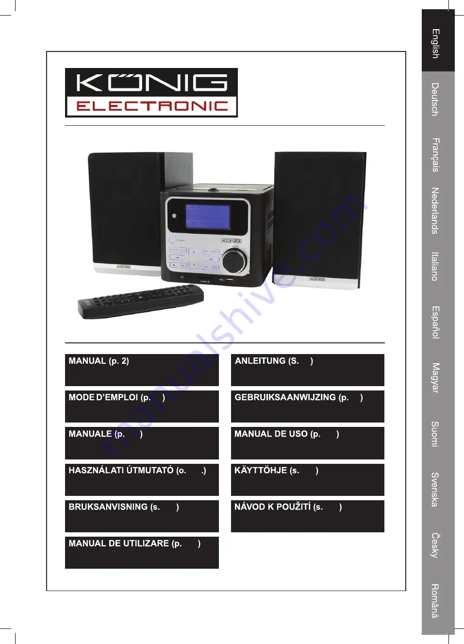 König HAV-MCS54 Manual Download Page 1