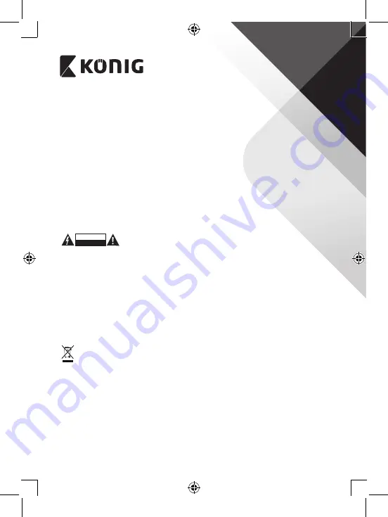 König HC-SH10N Manual Download Page 23