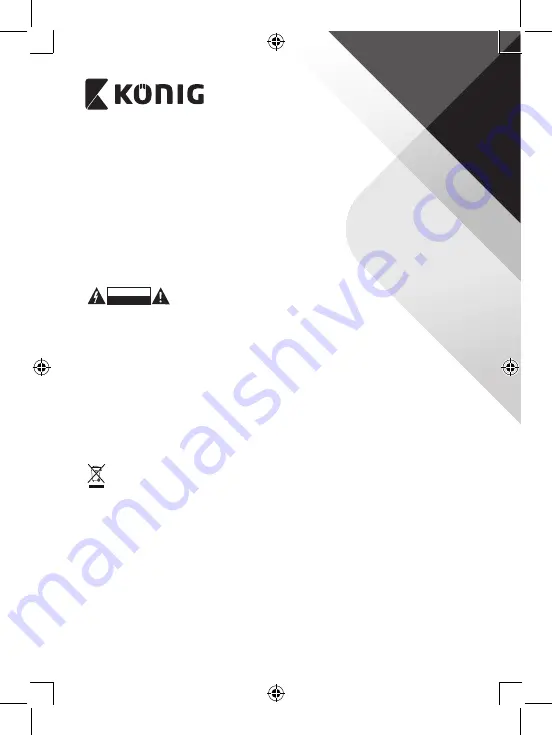 König HC-SH10N Manual Download Page 47