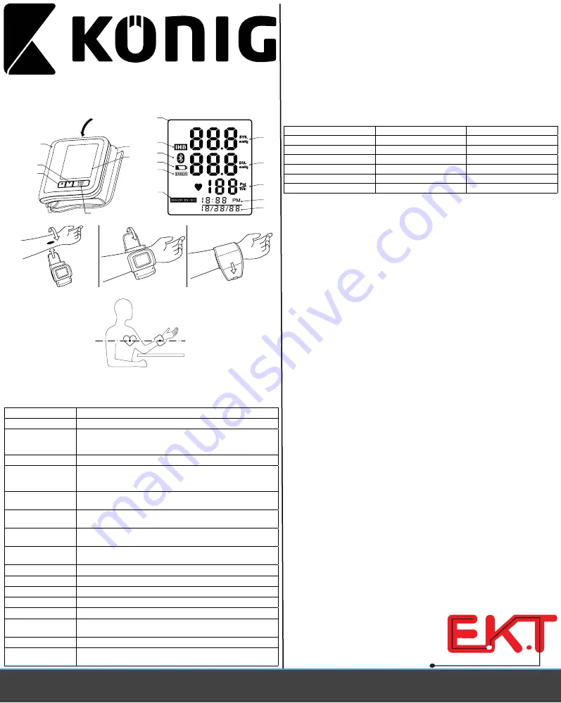 König KN-BLDPRESS30B Instructions Download Page 1