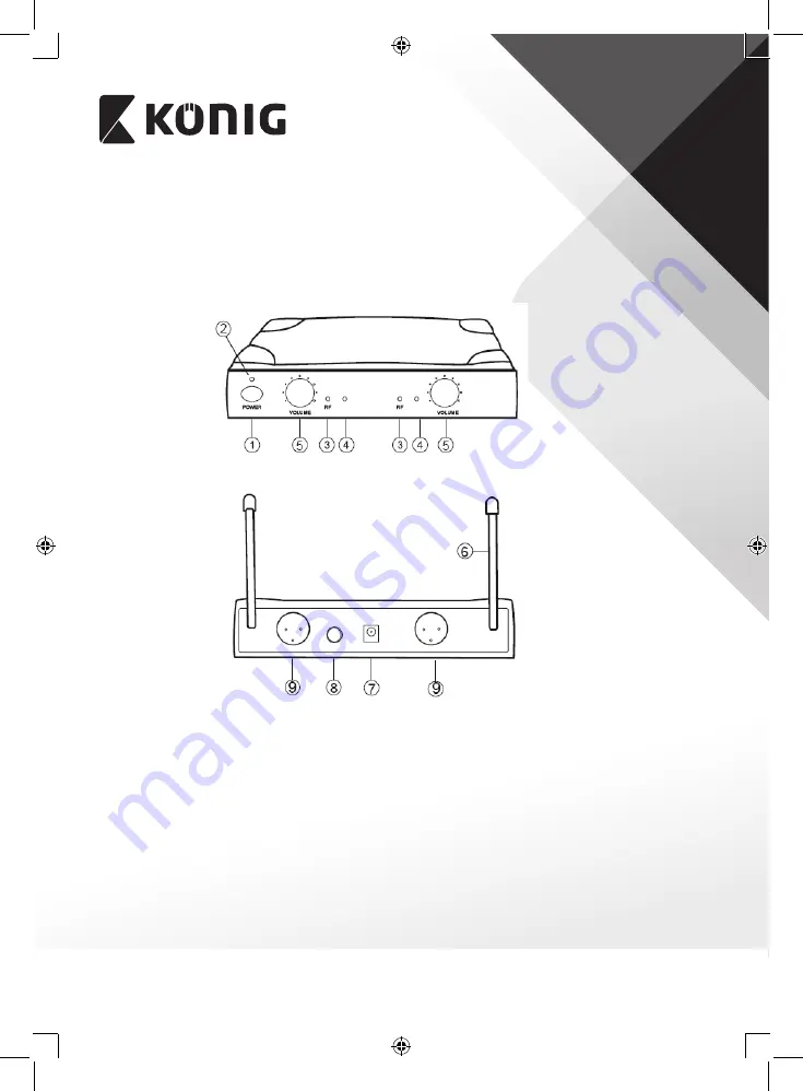 König KN-MICW611 Manual Download Page 2