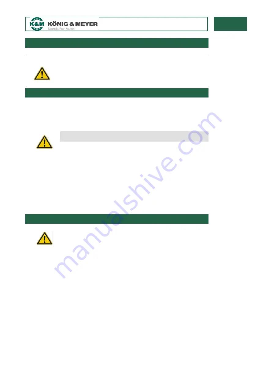 Konig & Meyer Omega-E 18800-000-55 Operating Instructions Manual Download Page 137