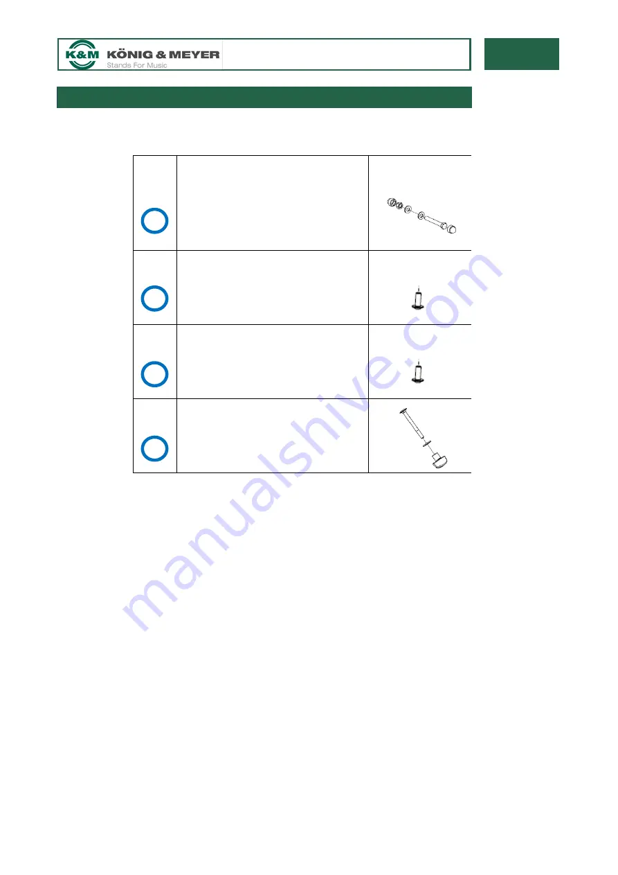 Konig & Meyer Omega-E 18800-000-55 Operating Instructions Manual Download Page 142