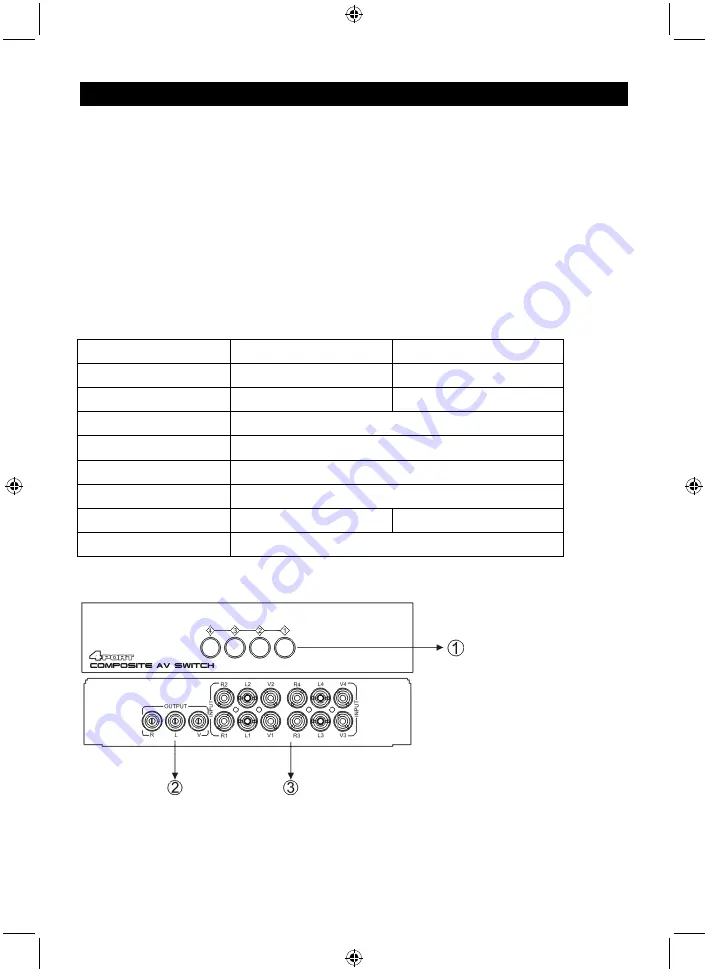 König Electronic KN-AVSWITCH10 Manual Download Page 9