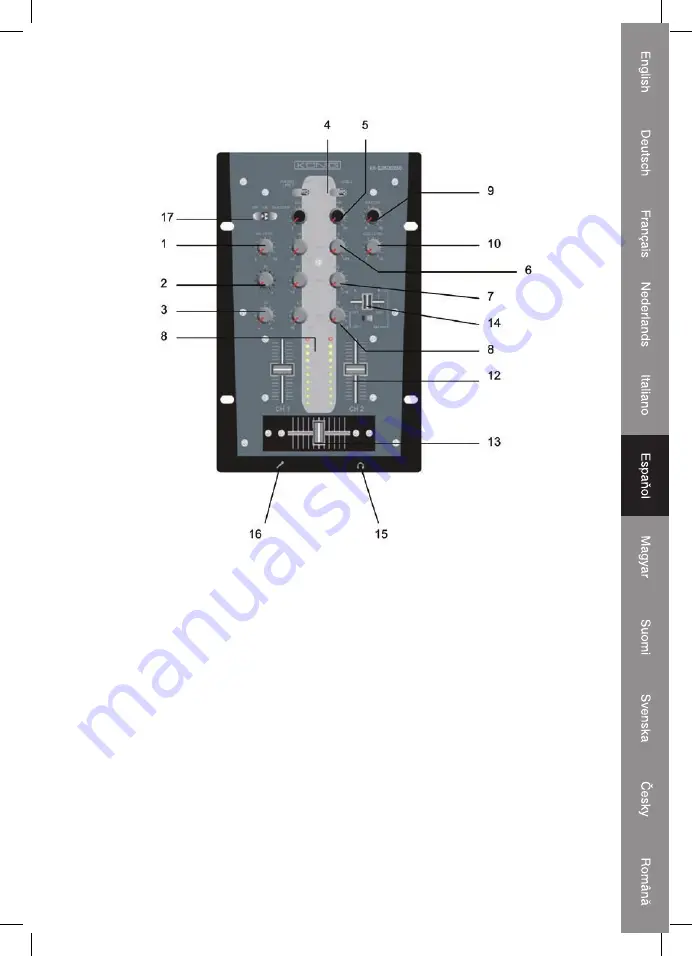 König Electronic KN-DJMIXER60 Скачать руководство пользователя страница 23