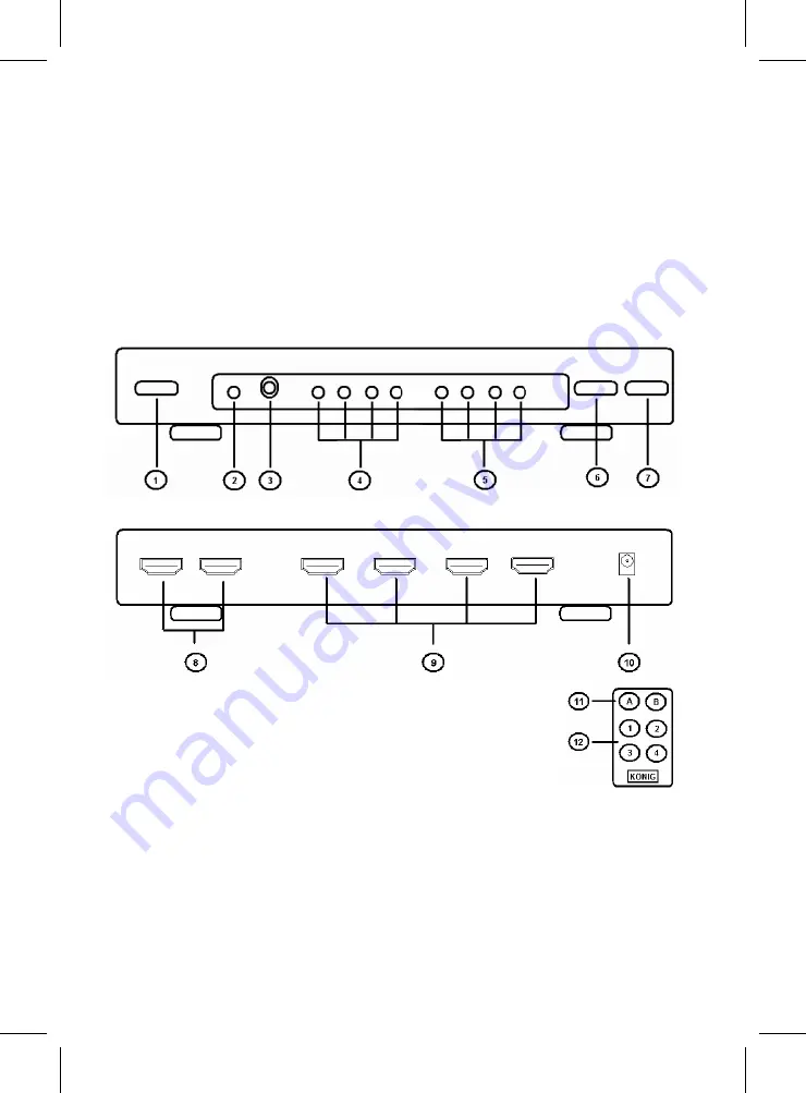 König Electronic KN-HDMIMAT10 Manual Download Page 9