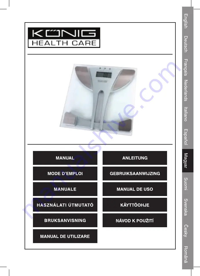 König Health Care HC-PS300 Manual Download Page 37