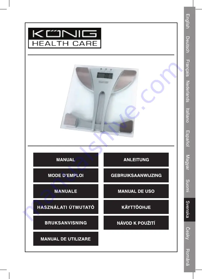 König Health Care HC-PS300 Скачать руководство пользователя страница 49