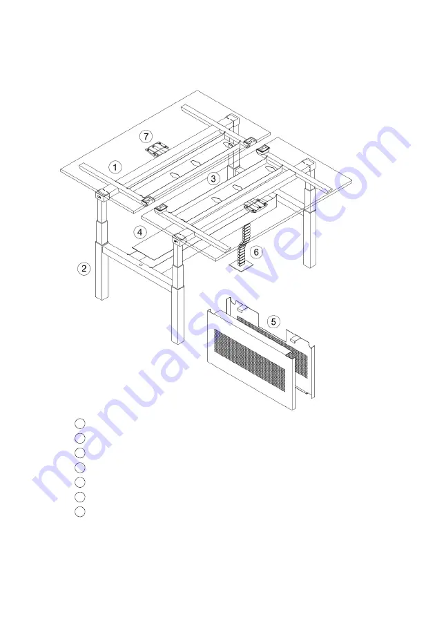 Konig + Neurath TALO.S Bench Скачать руководство пользователя страница 7