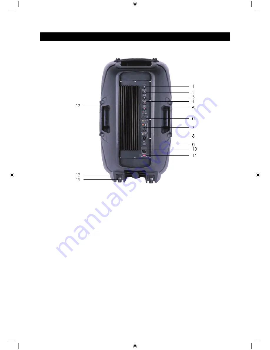 KONIG ONSTAGE OSP-FX1122A User Manual Download Page 6