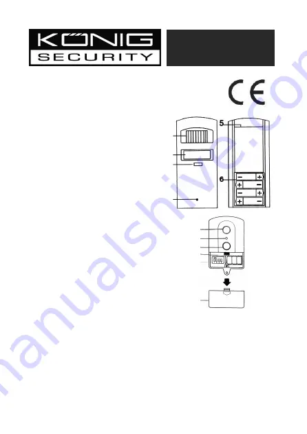 Konig Security SEC-APR10 Instructions Download Page 1