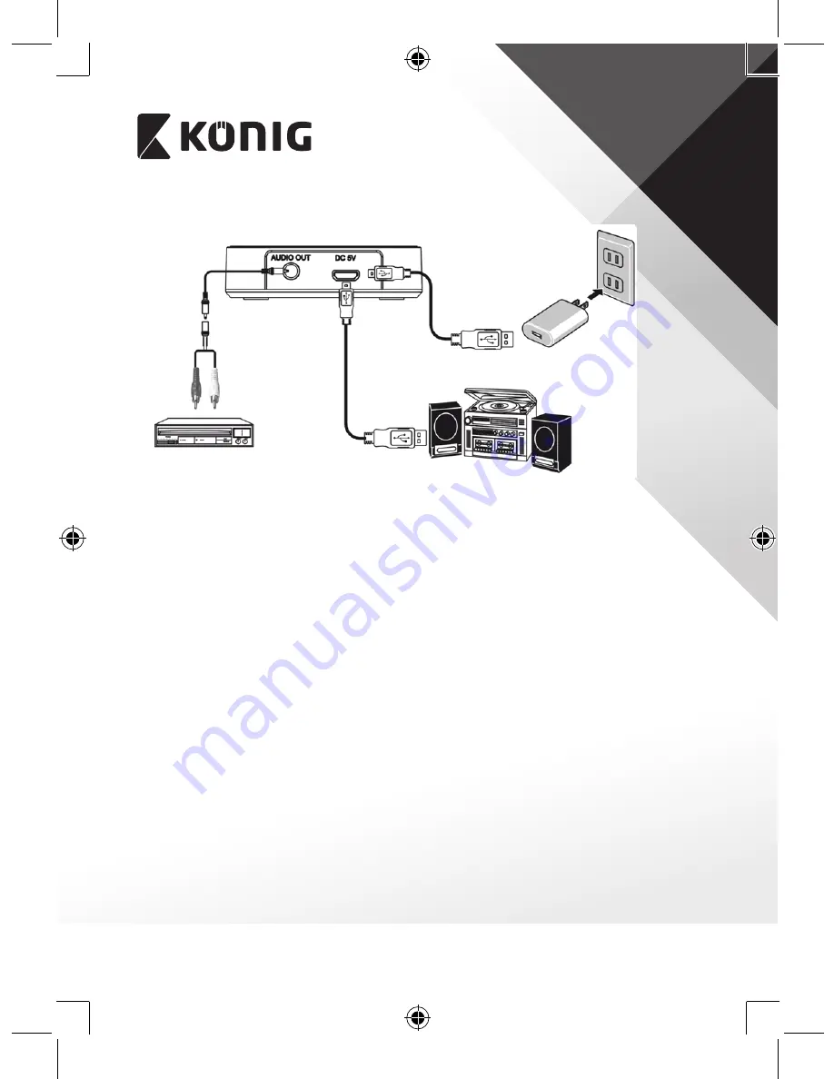 Konig CSBTRCVR100 Скачать руководство пользователя страница 14