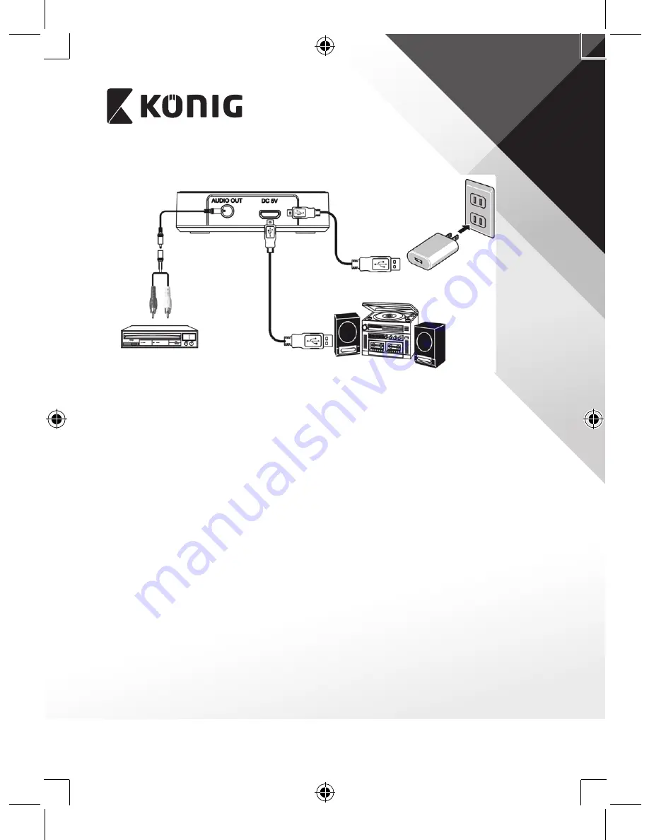 Konig CSBTRCVR100 Manual Download Page 17