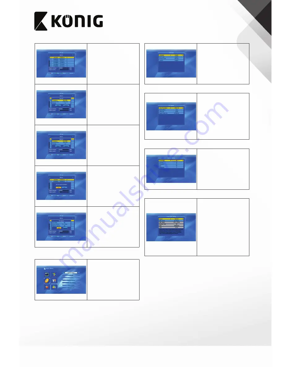 Konig DVB-S2 REC11 User Manual Download Page 6