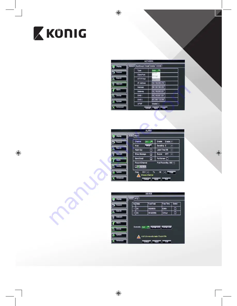 Konig SAS-CAM11x0 Manual Download Page 292