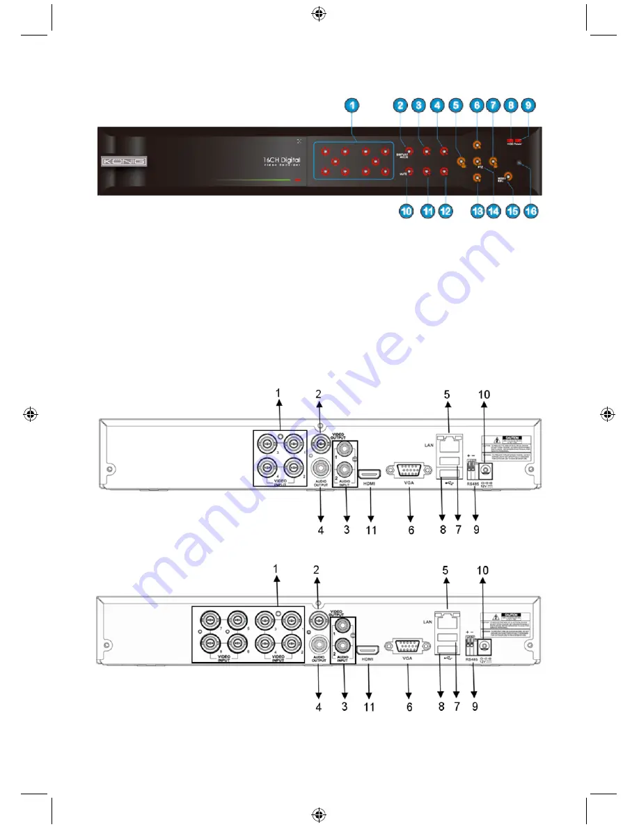 Konig SEC-DVR404V2 Manual Download Page 111