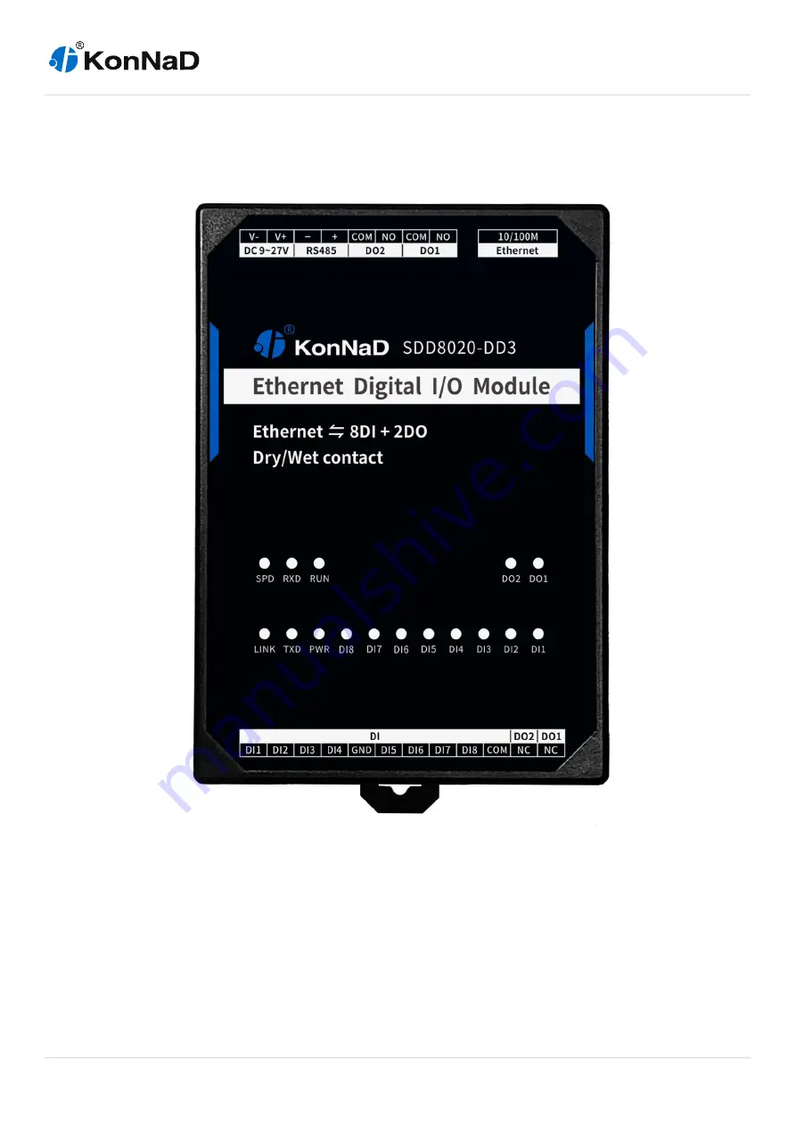 KonNad C2000-A2-SDD8020-DD3 Скачать руководство пользователя страница 10