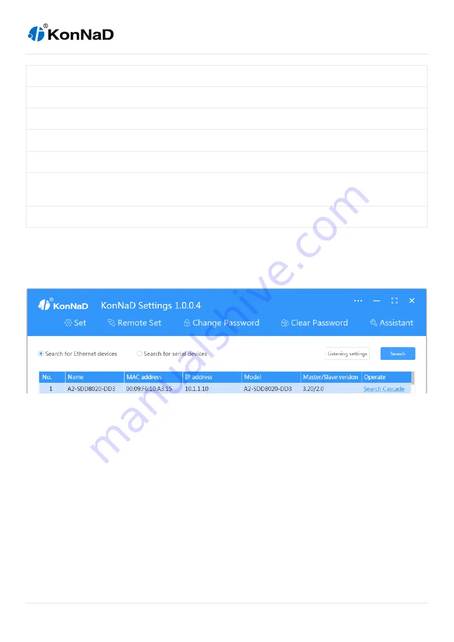 KonNad C2000-A2-SDD8020-DD3 User Manual Download Page 17