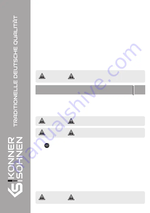 Könner & Söhnen KS 18-1DE-G Скачать руководство пользователя страница 13