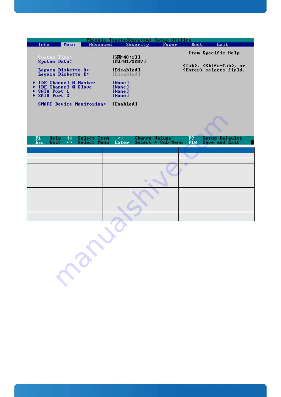 Kontron 18030-0000-11-1 Скачать руководство пользователя страница 61