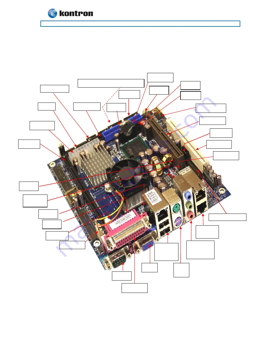 Kontron 786LCD/mITX Скачать руководство пользователя страница 18